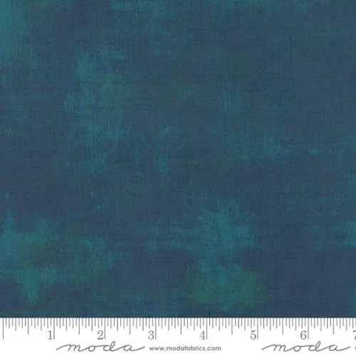 230 Blue Peacock Moda Grunge - Fat Quarter