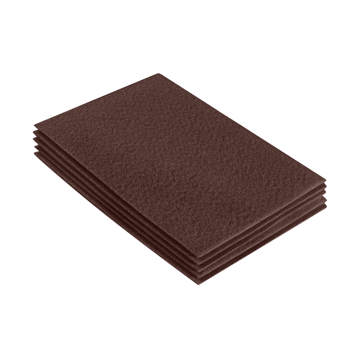 FabricLA Acrylic Felt 9"X12" Sheet Packs | Brown