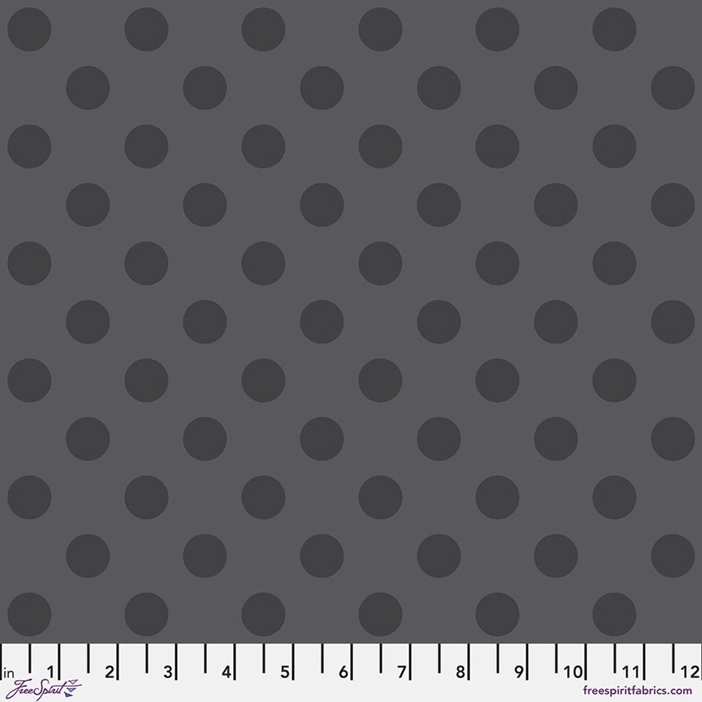 Carbon Pom Pom True Colors 43/44" Cotton Fabric Per Yard
