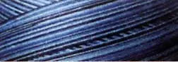 Cotton Quilting Thread 3-ply 40wt 3000yds Variegated Denim