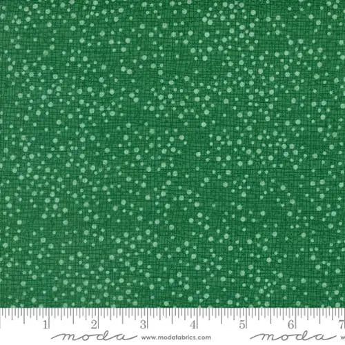 Dotty Thatched Pine 44"/45" Fabric Per Yard