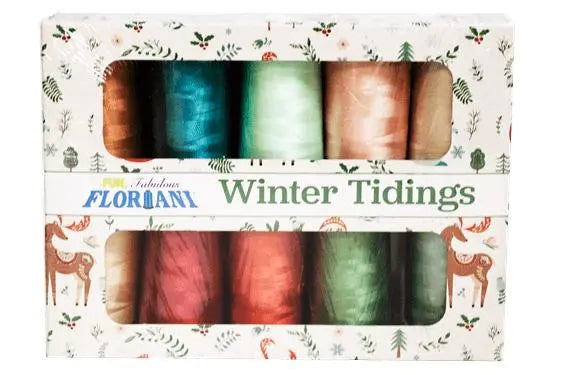 Floriani Thread - Winter Tidings 10 ct set