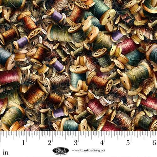 Forget Me Not Multi Cotton 44"/45" Fabric Per Yard