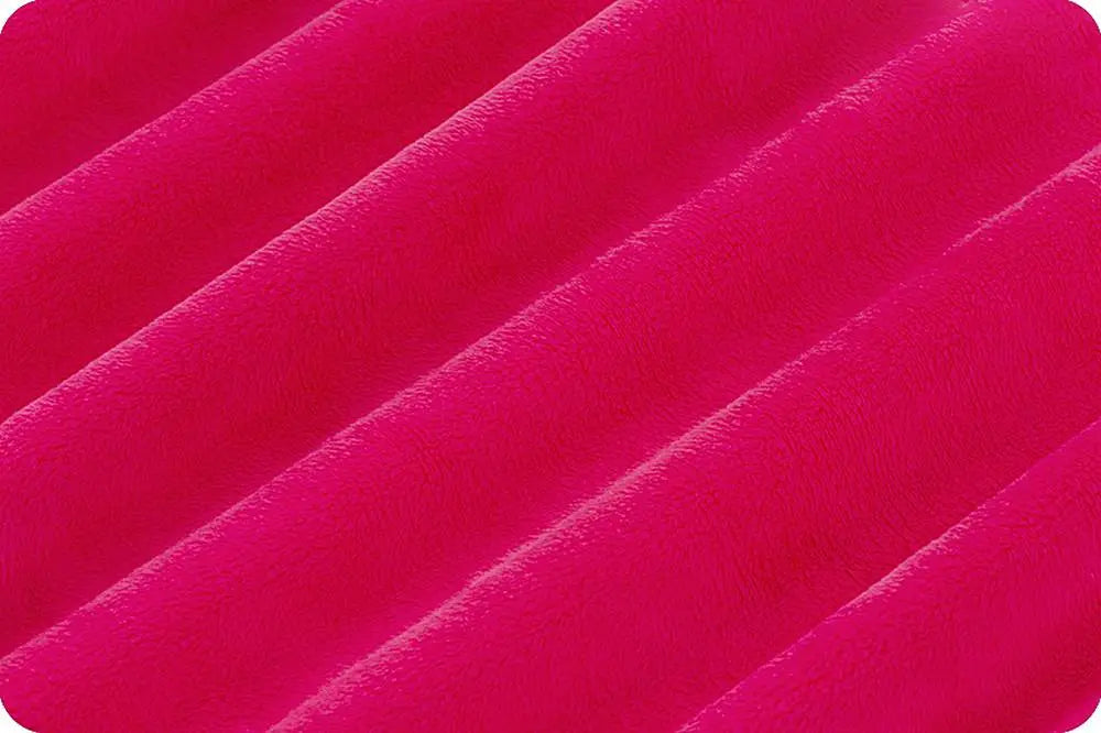 Fuchsia Solid Cuddle 3 58/60" Fabric ( 1 1/4 yard pack )