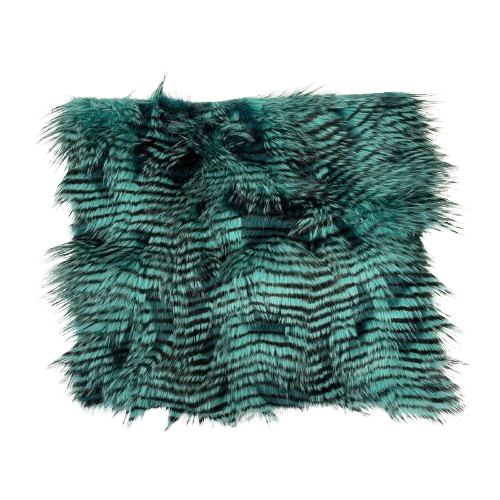 Porcupine Feather Faux Fur Fabric