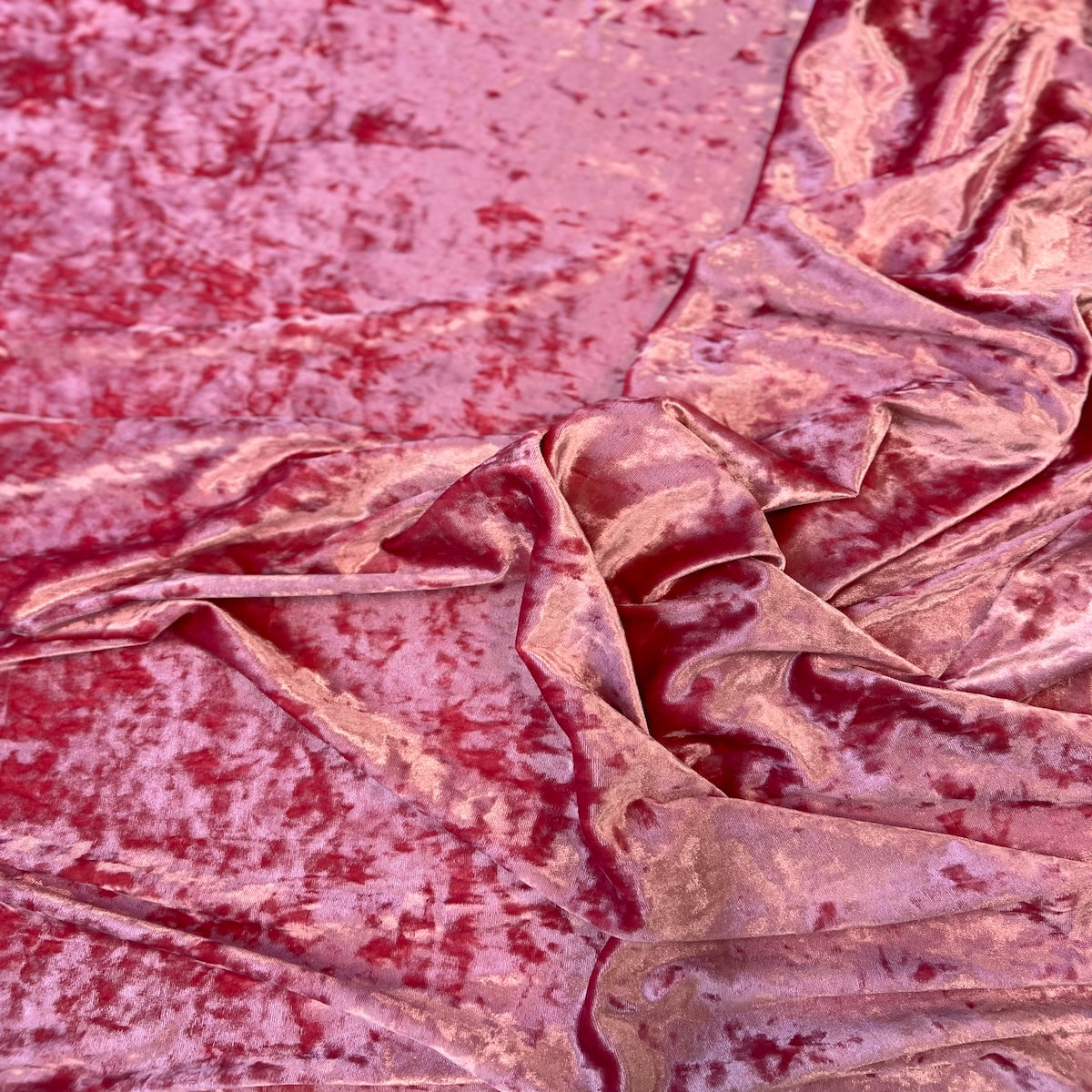 Crushed Stretch Velvet Fabric