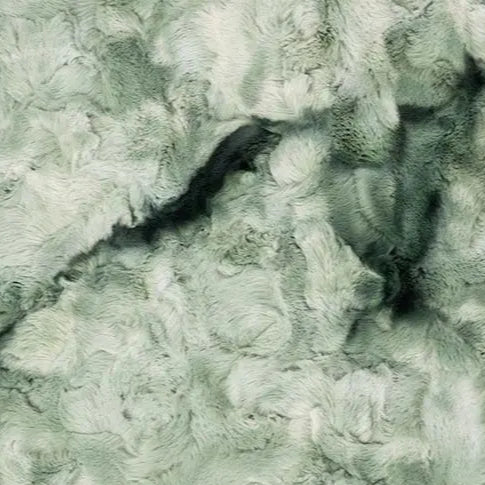 Luxe Cuddle Galaxy Basil Fabric per yard