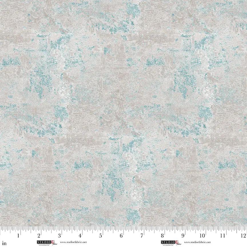 Mist Concrete Cotton Out of the Woodwork 44"/45" Fabric Per Yard
