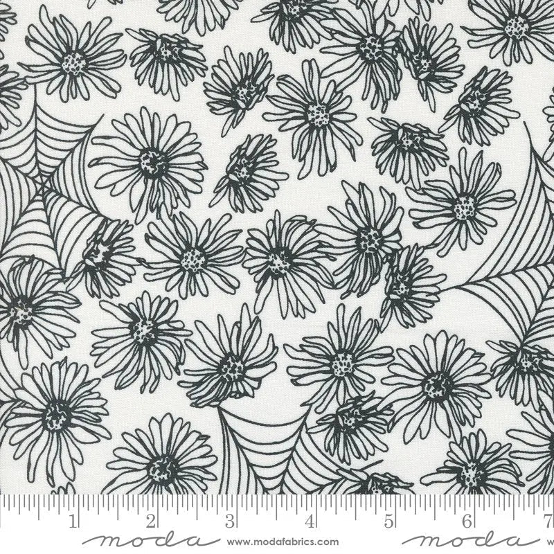 Noir Ghost White 44"/45" Fabric Per Yard