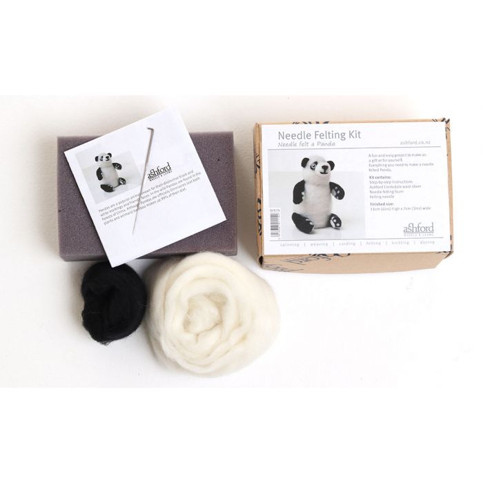 Ashford Needle Felting Kit - Panda