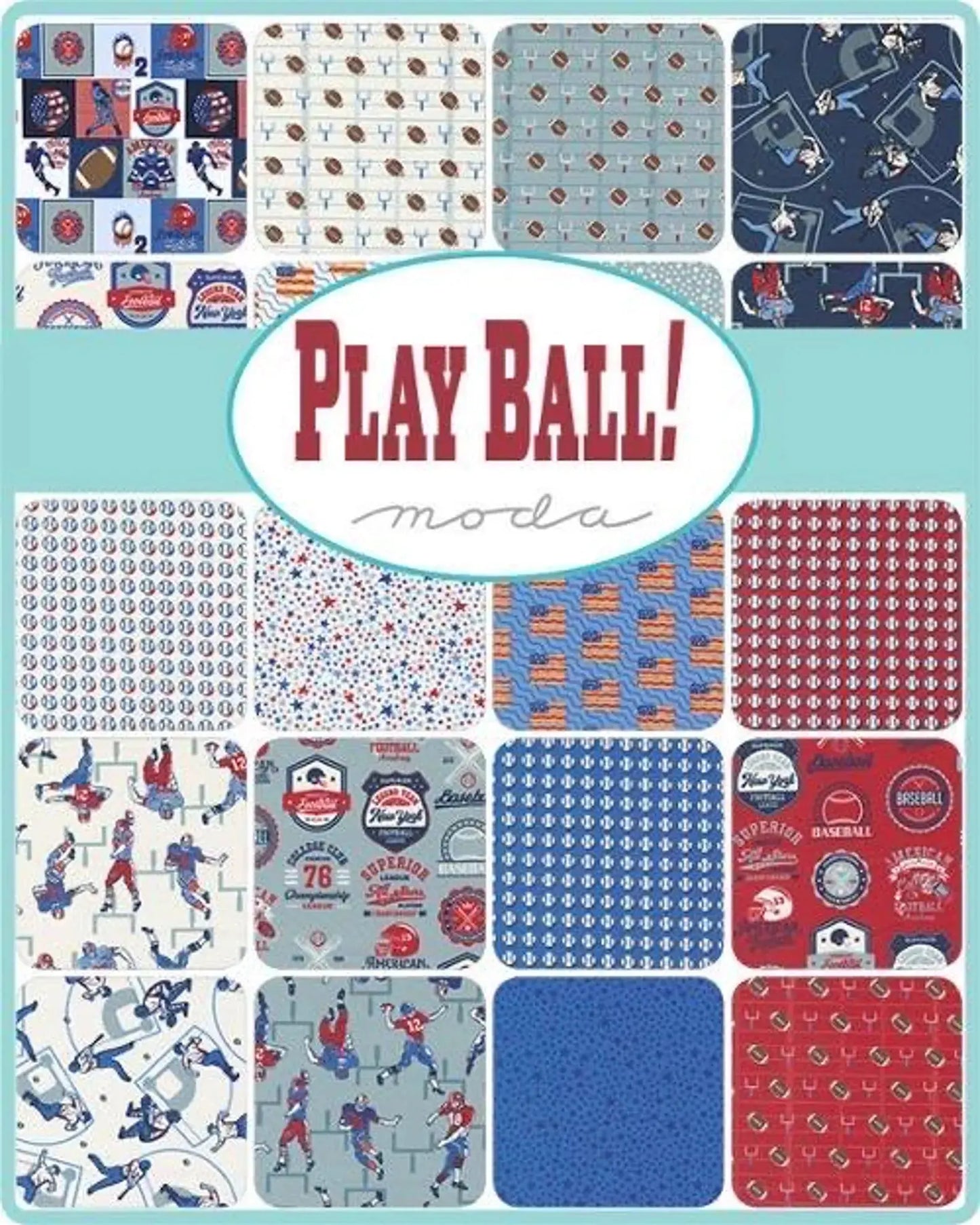 Play Ball Fat Quarter Bundle