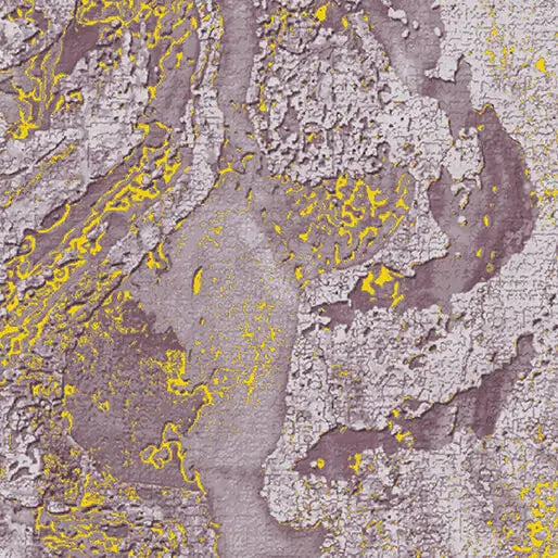 Purple Dried Clay Plum Cotton 44"/45" Fabric Per Yard