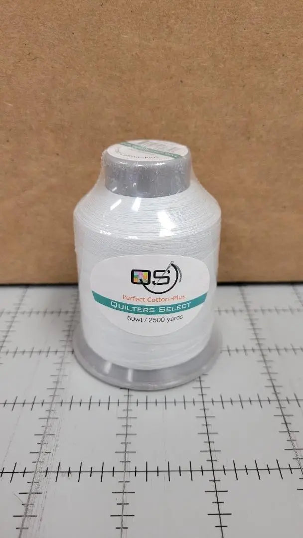 Quilters Select Thread- 2500 YD Cotton Plus 60 weight - NIMBUS