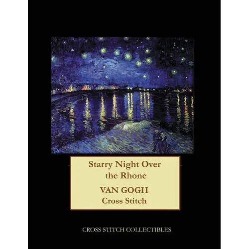 Starry Night Over the Rhone: Van Gogh cross stitch pattern