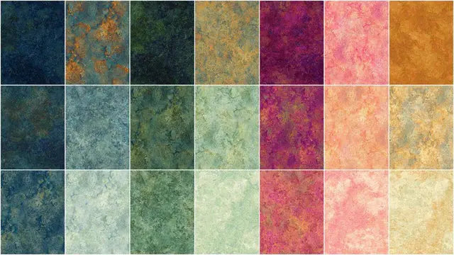 Stonehenge Gradations II Gemstone Fat Quarter Bundle