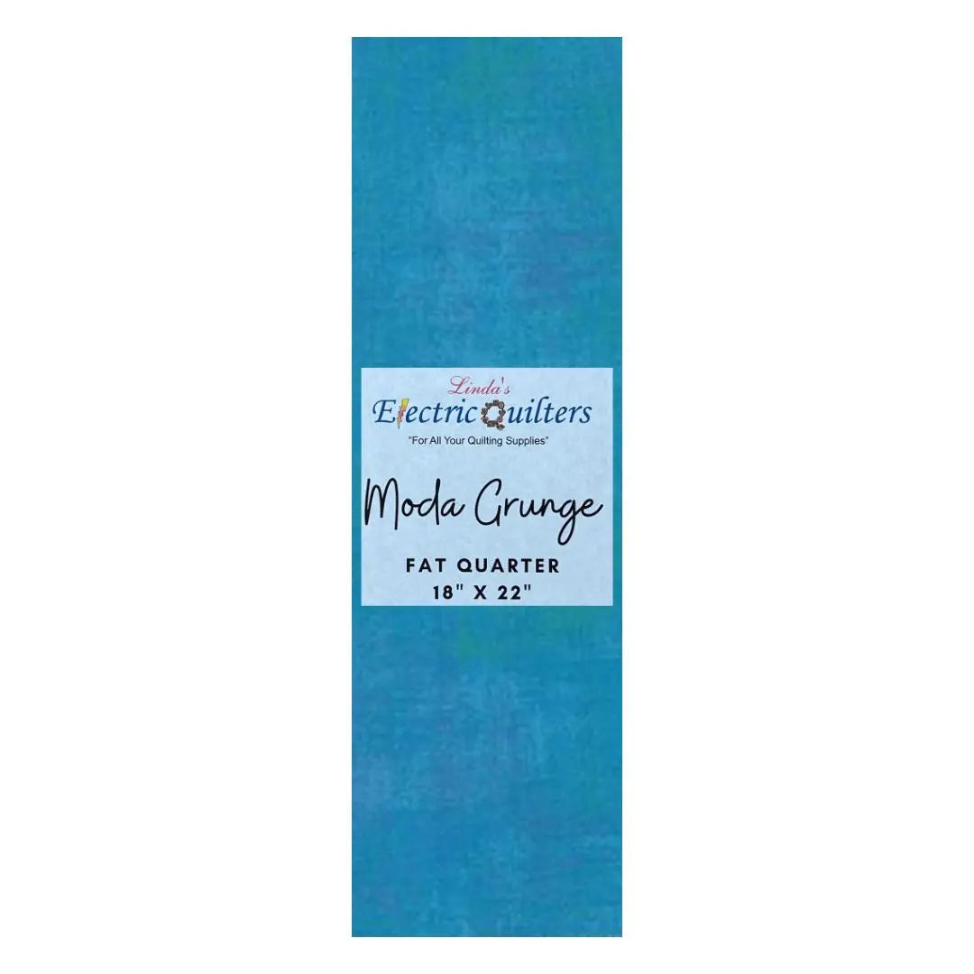 298 Turquoise Moda Grunge - Fat Quarter