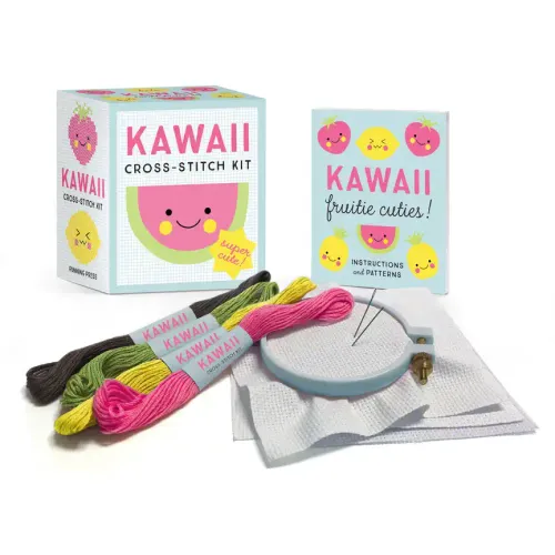 Kawaii Cross-Stitch Kit: Super Cute!