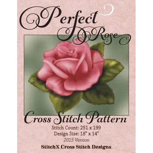 Perfect Rose Cross Stitch Pattern