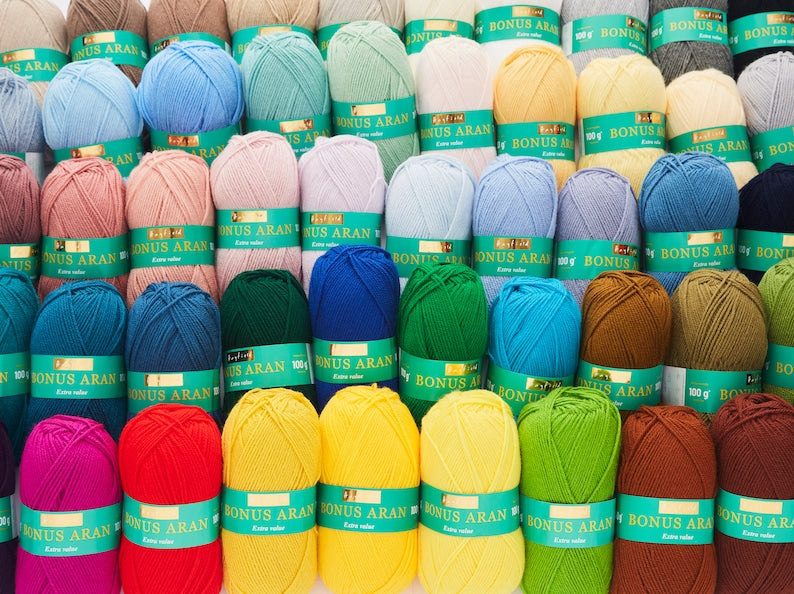 HAYFIELD BONUS ARAN, 100G