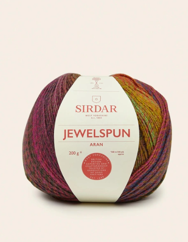 SIRDAR JEWELSPUN ARAN, 200G