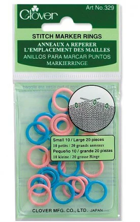 Clover - Stitch Marker Rings