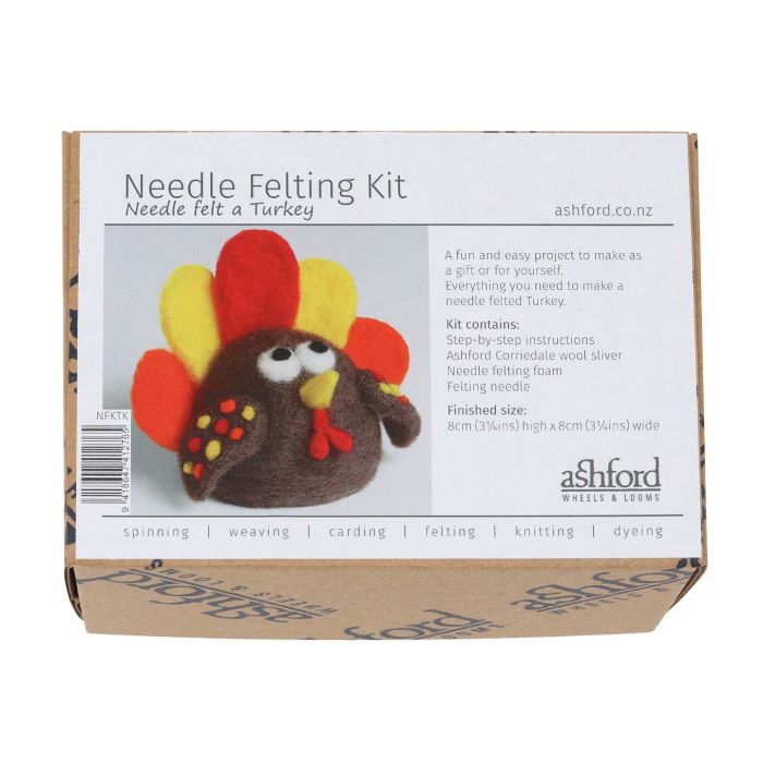 Ashford Needle Felting Kit - Turkey