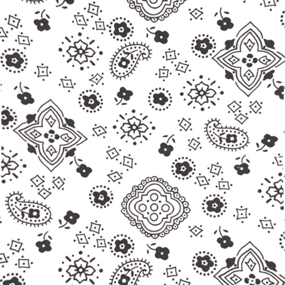 Bandana Print Poly Cotton Fabric