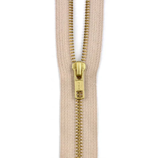 Upholstery Zipper - Beige