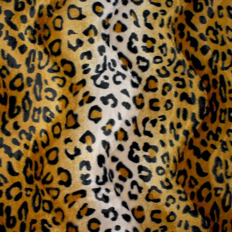 Leopard Print Velboa Faux Fur