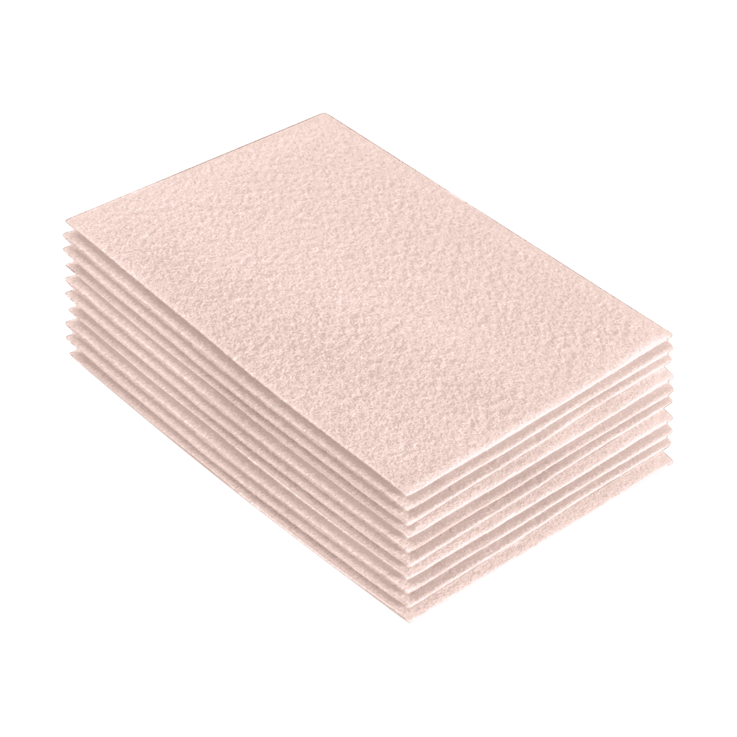 FabricLA Acrylic Felt 9"X12" Sheet Packs | Ivory