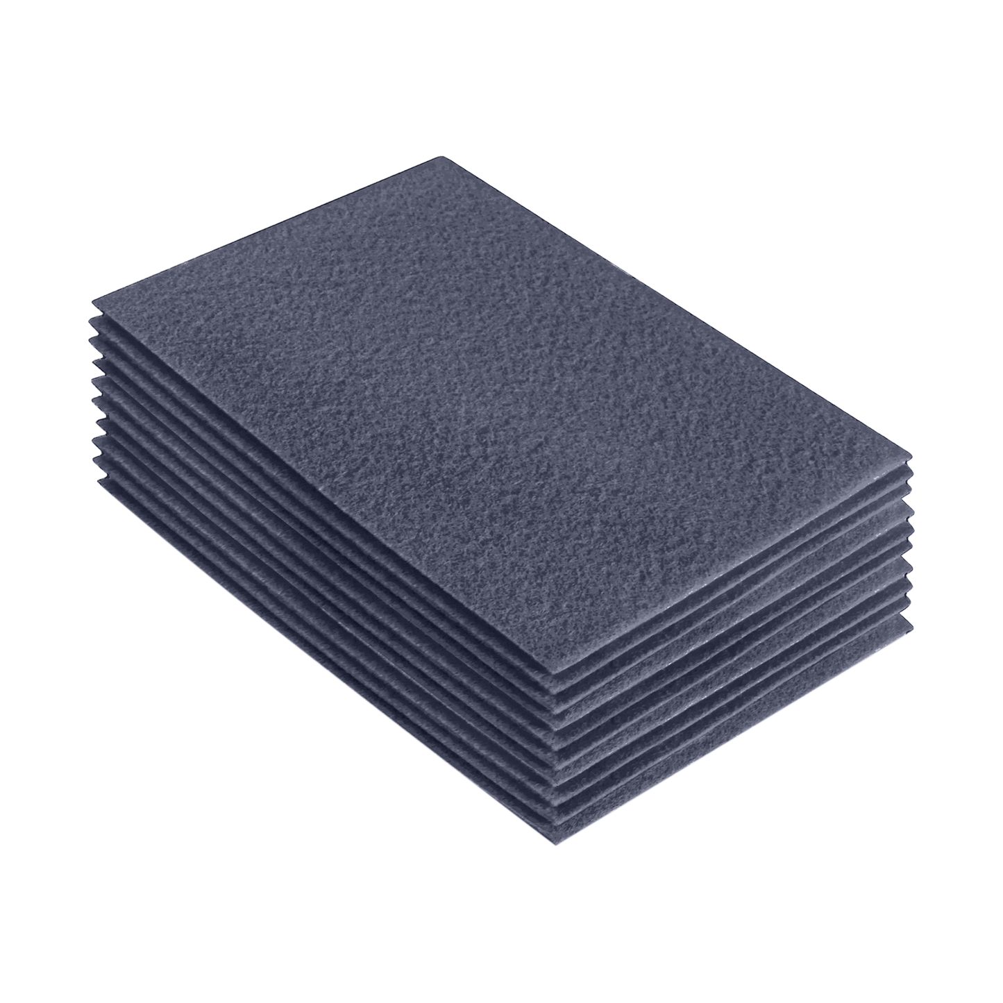 FabricLA Acrylic Felt 9"X12" Sheet Packs | Heather Grey