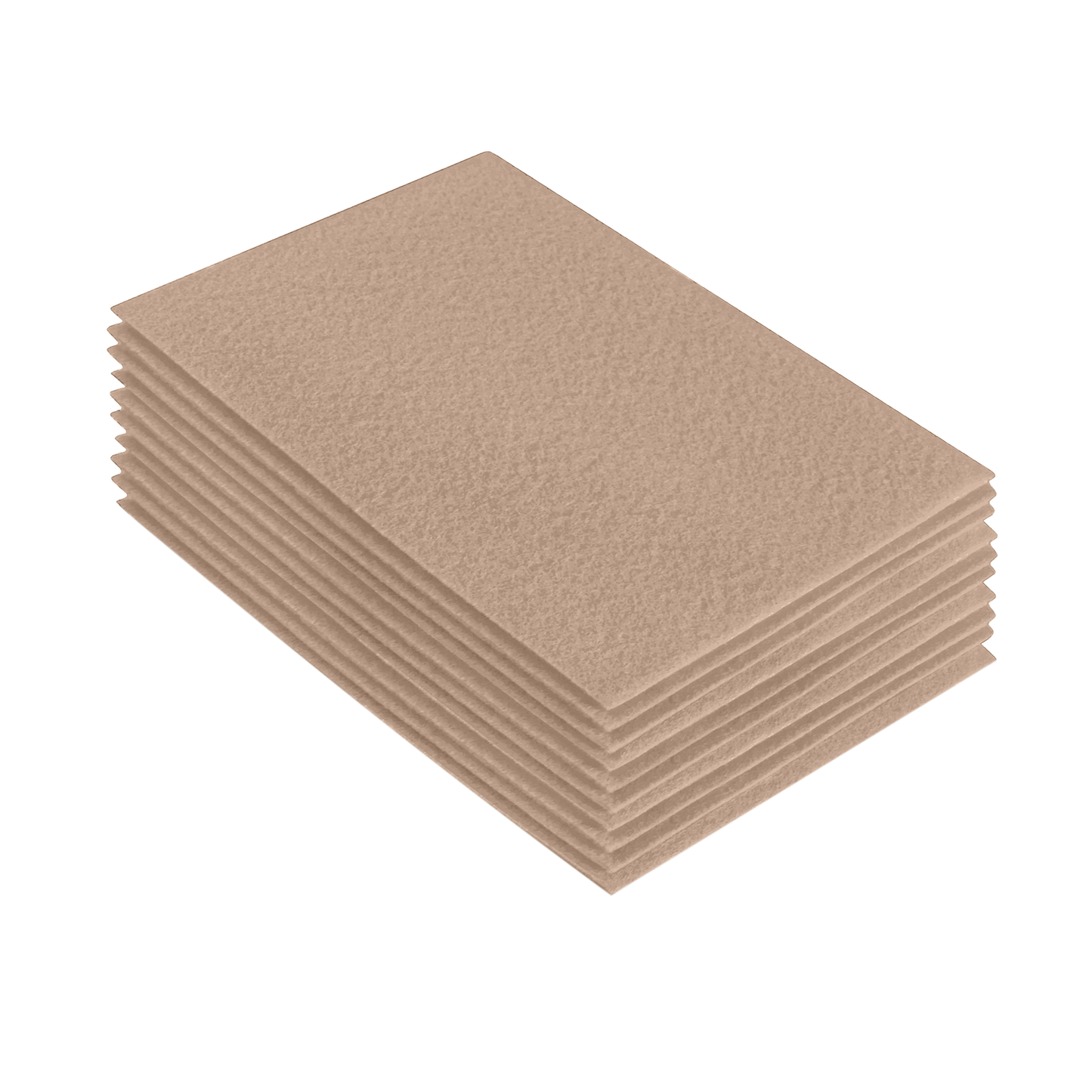 FabricLA Acrylic Felt 9"X12" Sheet Packs | Sandy
