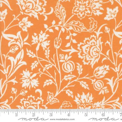 108" Agatha Road Pumpkin Cotton Wideback Fabric Per Yard