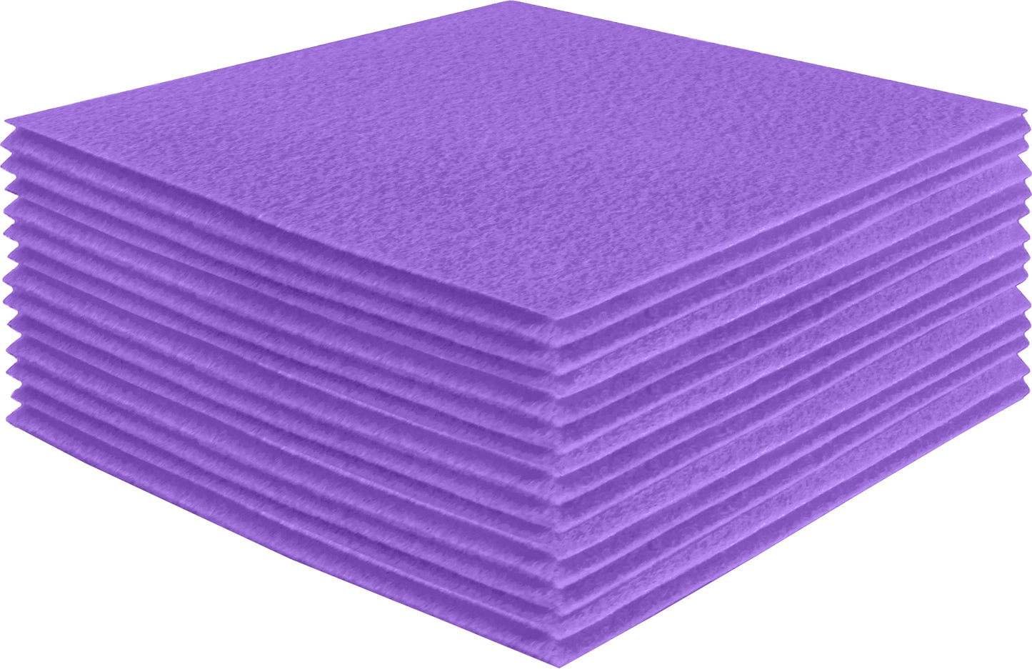 FabricLA Acrylic Felt Craft Sheet Packs – Lavender | Soft 100% Acrylic Felt Sheets for DIY & Crafts