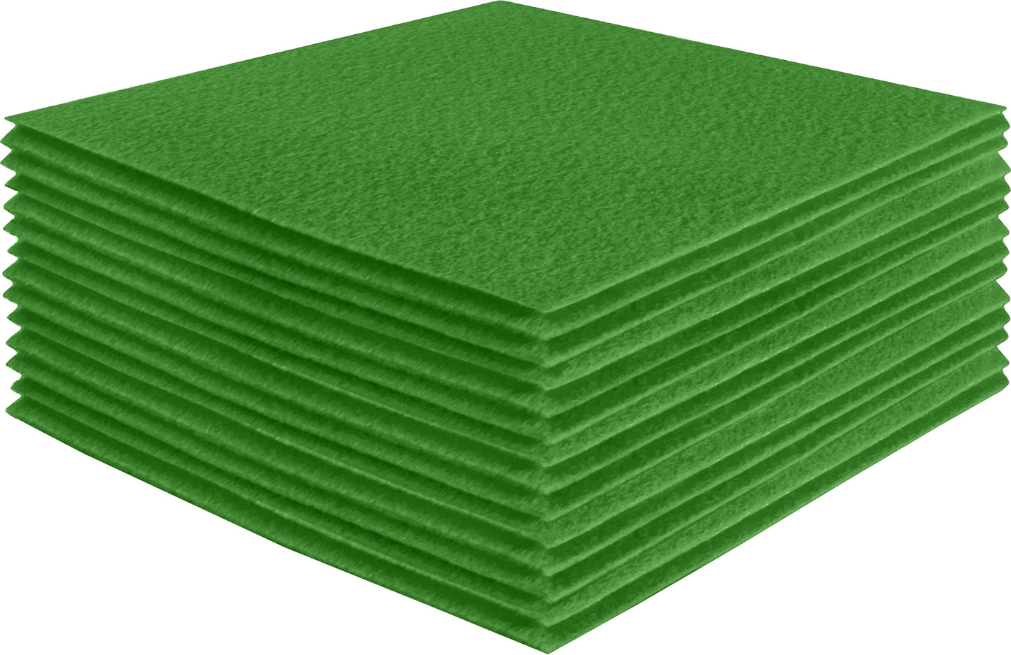 FabricLA Acrylic Felt Craft Sheet Packs – Apple Green | Soft 100% Acrylic Felt Sheets for DIY & Crafts
