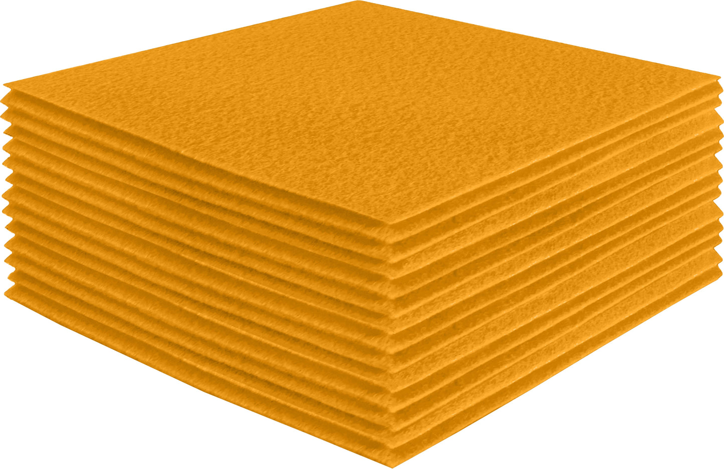 FabricLA Acrylic Felt Craft Sheet Packs – Gold | Soft 100% Acrylic Felt Sheets for DIY & Crafts