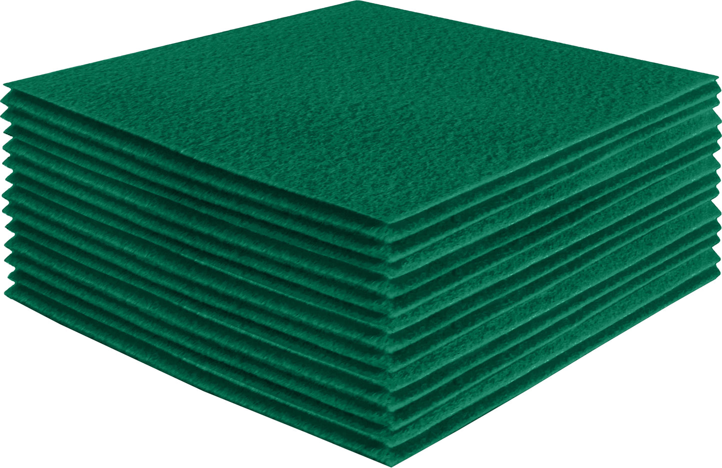 FabricLA Acrylic Felt Craft Sheet Packs – Kelly Green | Soft 100% Acrylic Felt Sheets for DIY & Crafts
