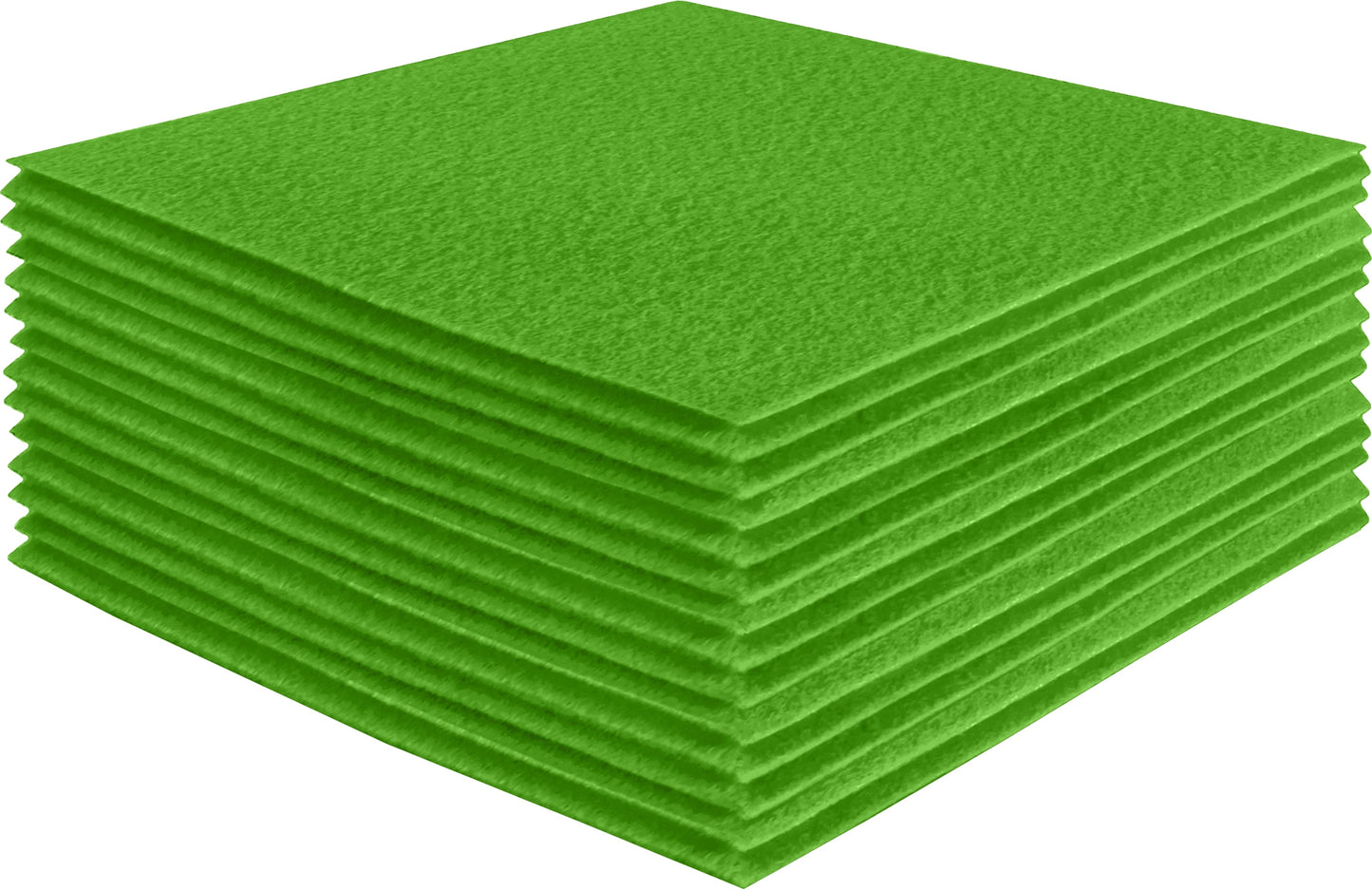 FabricLA Acrylic Felt Craft Sheet Packs – Lime | Soft 100% Acrylic Felt Sheets for DIY & Crafts