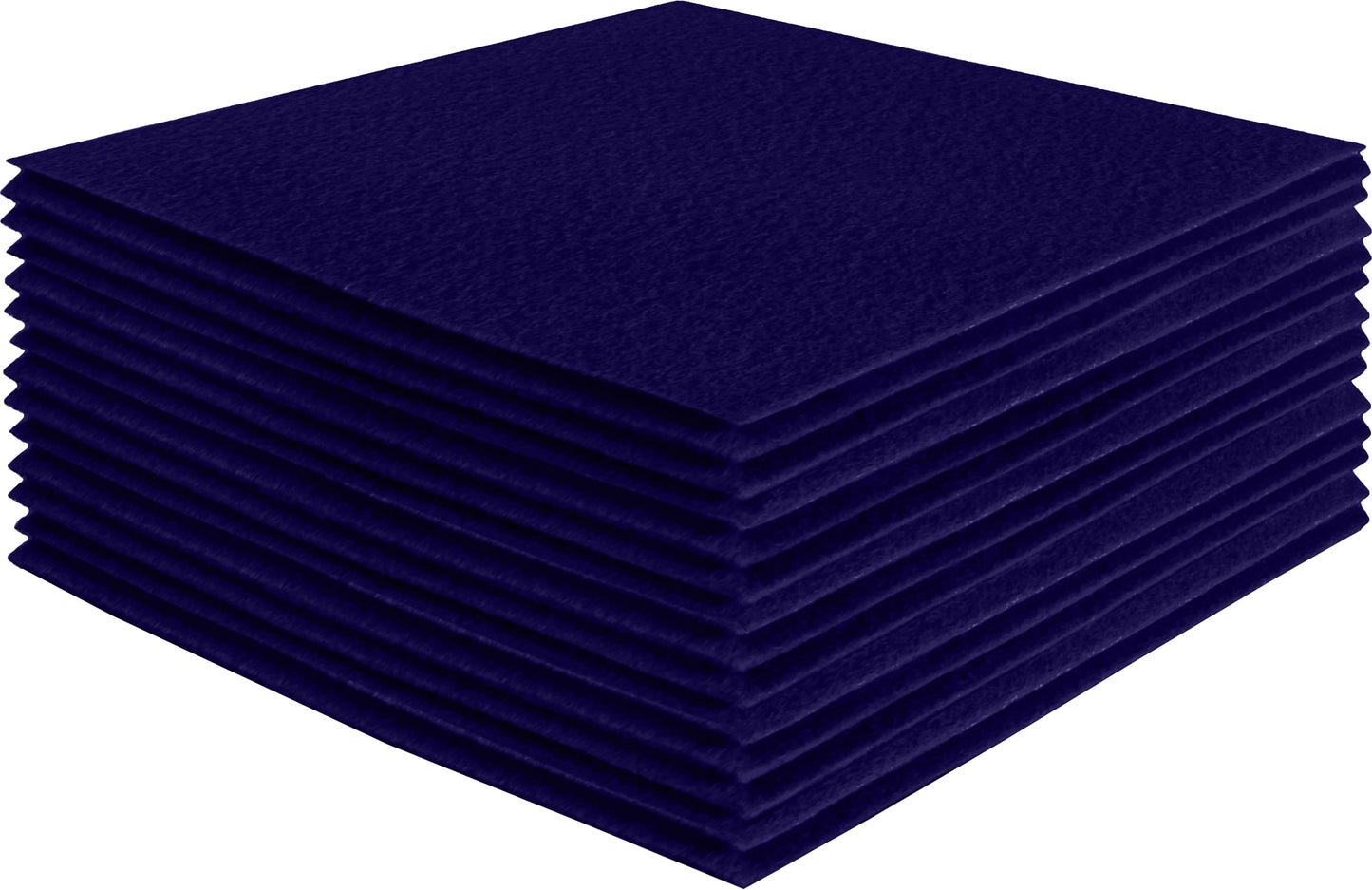 FabricLA Acrylic Felt Craft Sheet Packs – Navy Blue | Soft 100% Acrylic Felt Sheets for DIY & Sewing