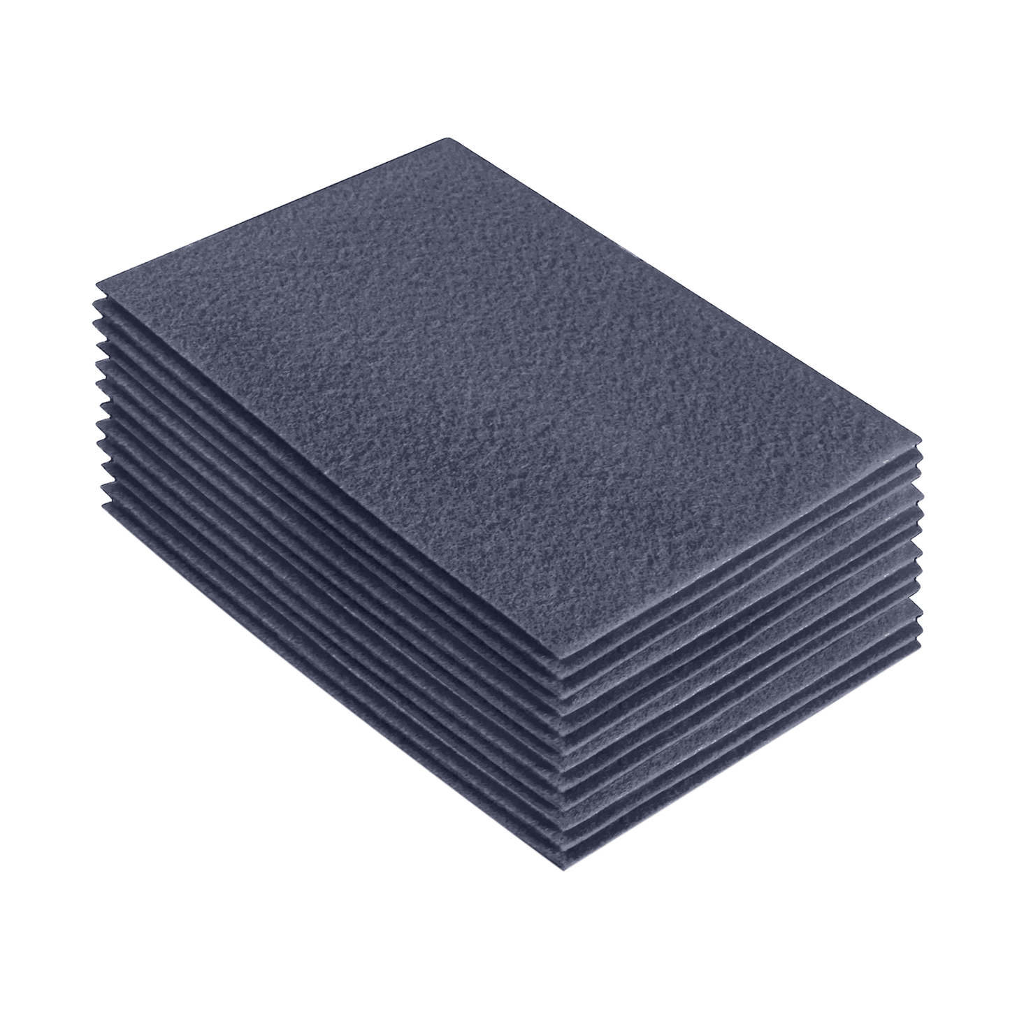 FabricLA Acrylic Felt 9"X12" Sheet Packs | Heather Grey