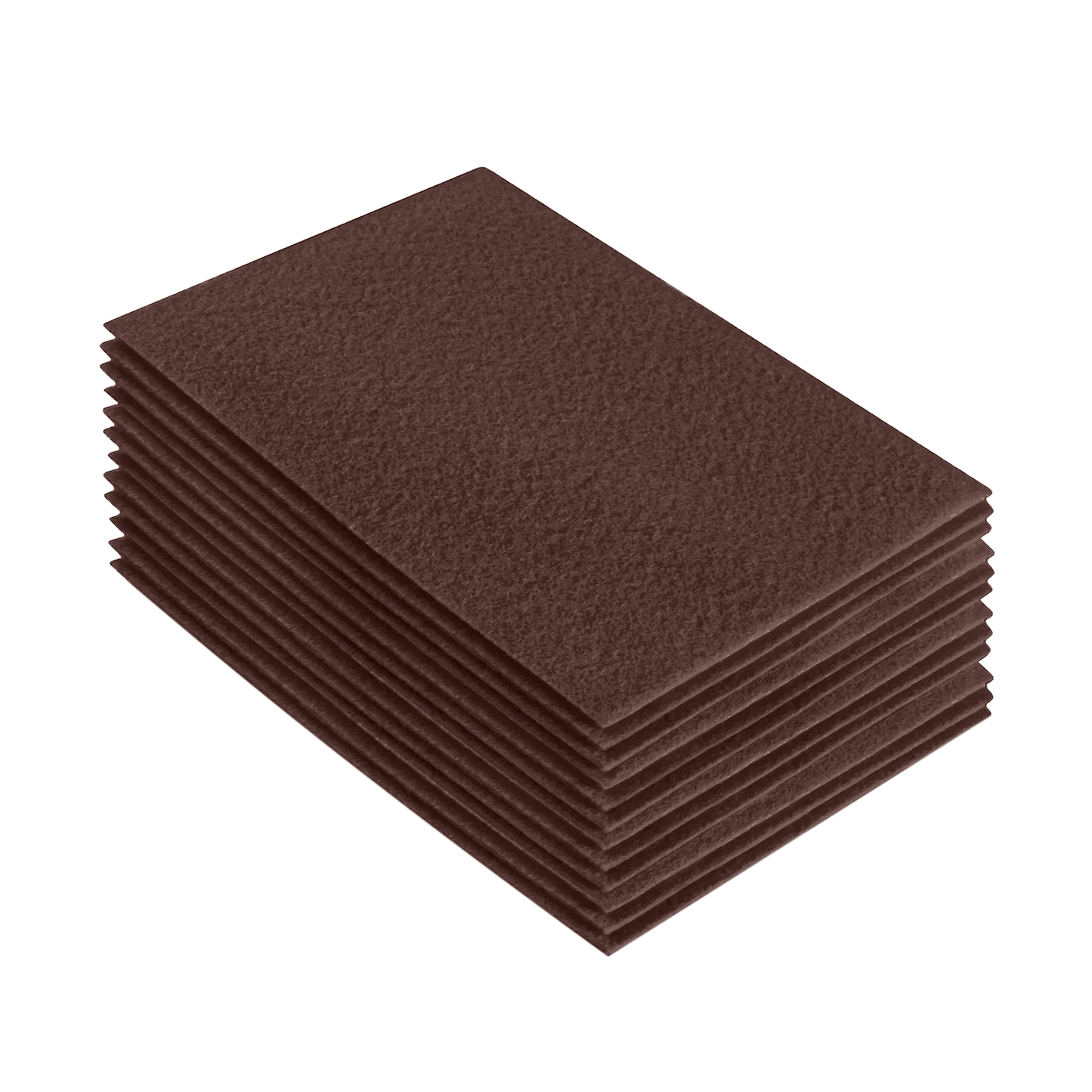 FabricLA Acrylic Felt 9"X12" Sheet Packs | Light Brown