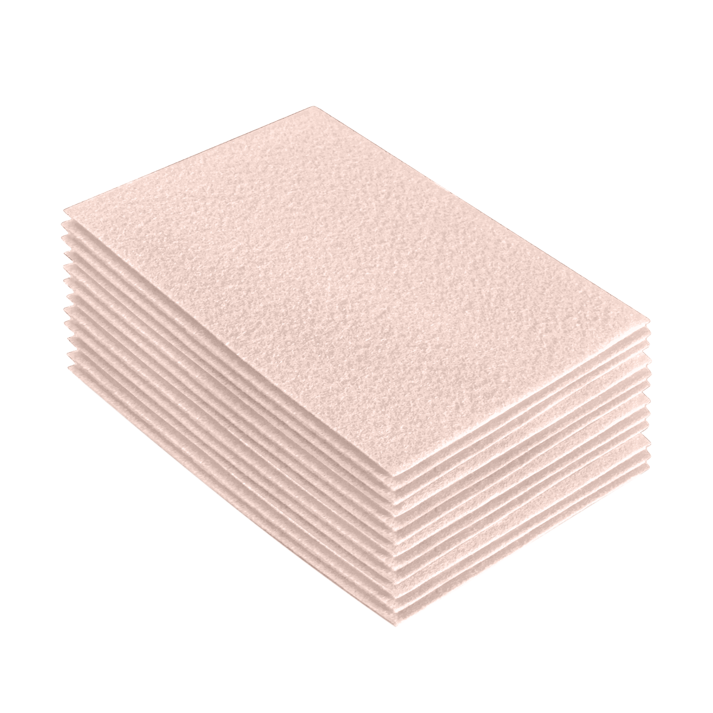 FabricLA Acrylic Felt 9"X12" Sheet Packs | Ivory