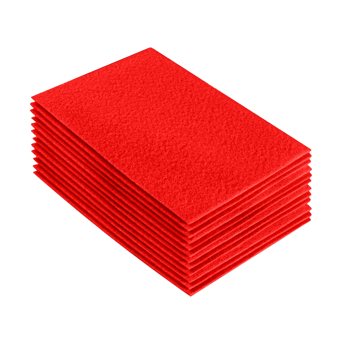 FabricLA Acrylic Felt 9"X12" Sheet Packs | Hot Orange