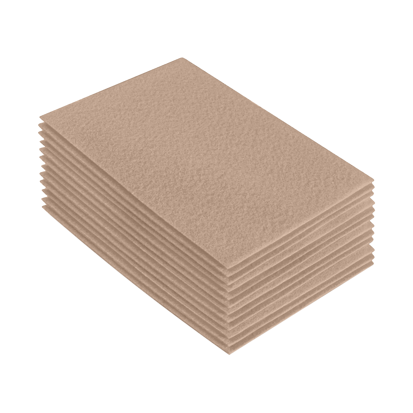 FabricLA Acrylic Felt 9"X12" Sheet Packs | Sandy