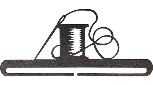 12in Needle & Thread Split Bottom Hanger Charcoal