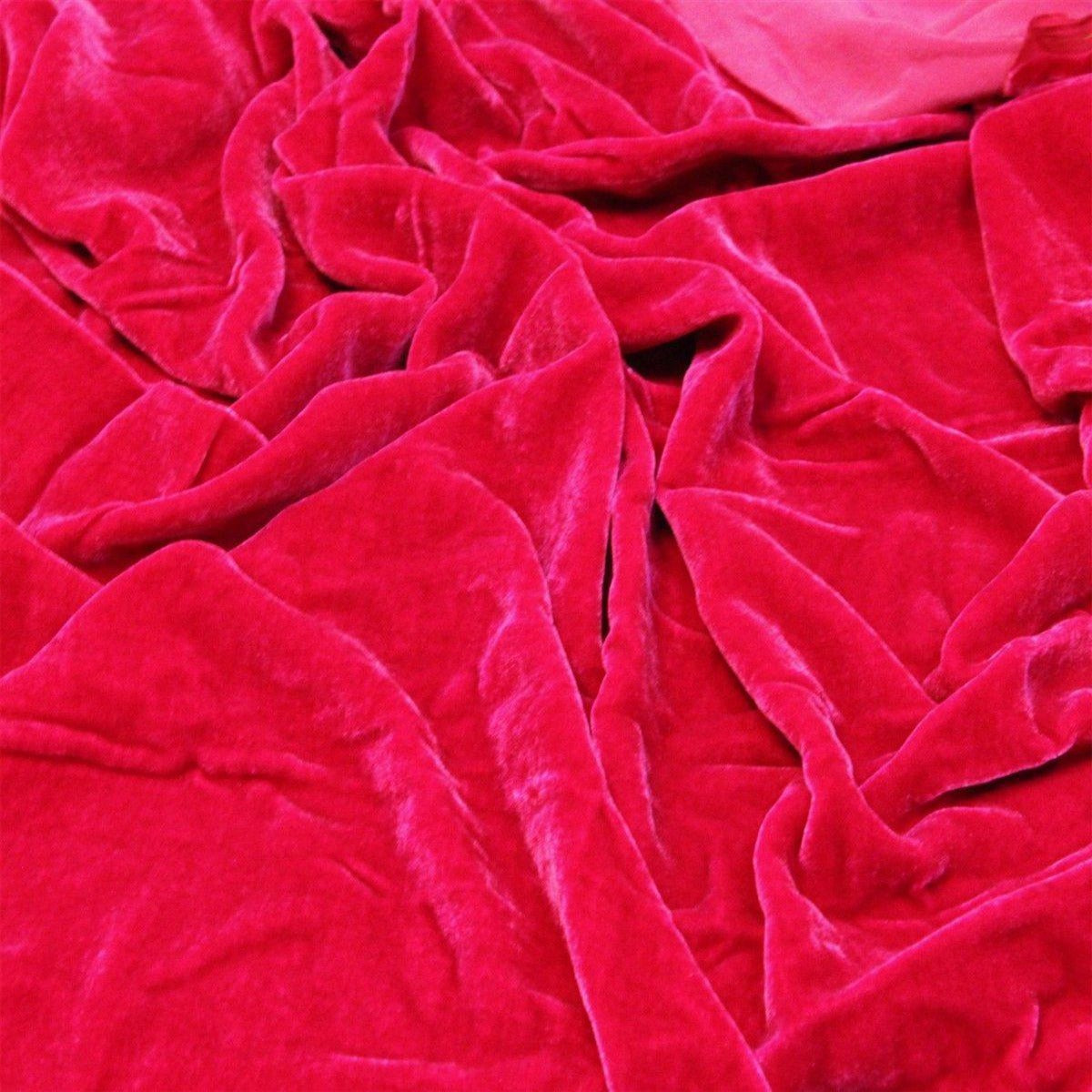 Silk Rayon Velvet Fabric