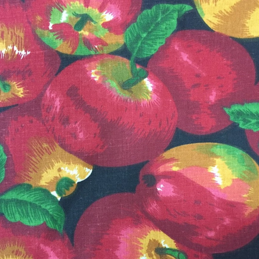 Fruit Printed Poly Cotton Fabric