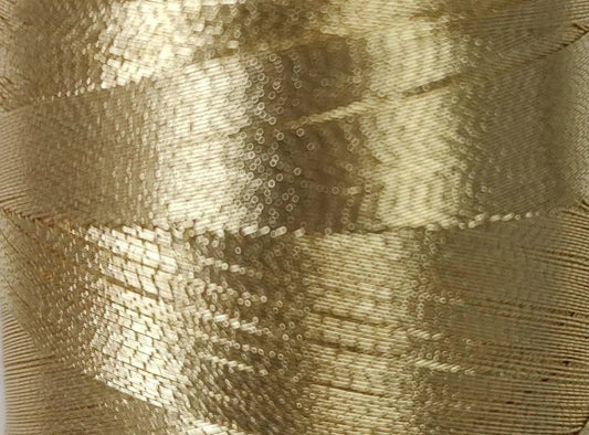 2 LIGHT GOLD - Floriani Metallic Thread 800M