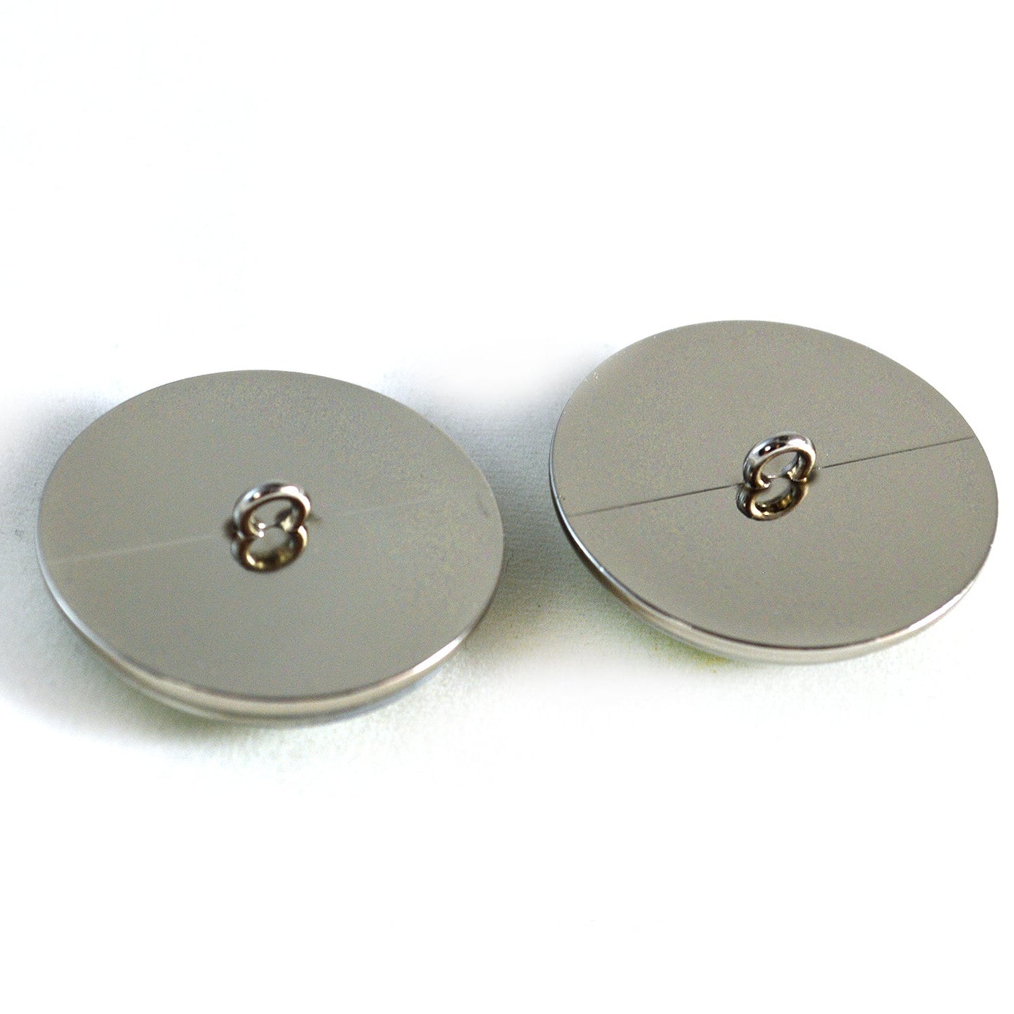 Fire Round Pupil Sew-On Button Glass Eyes