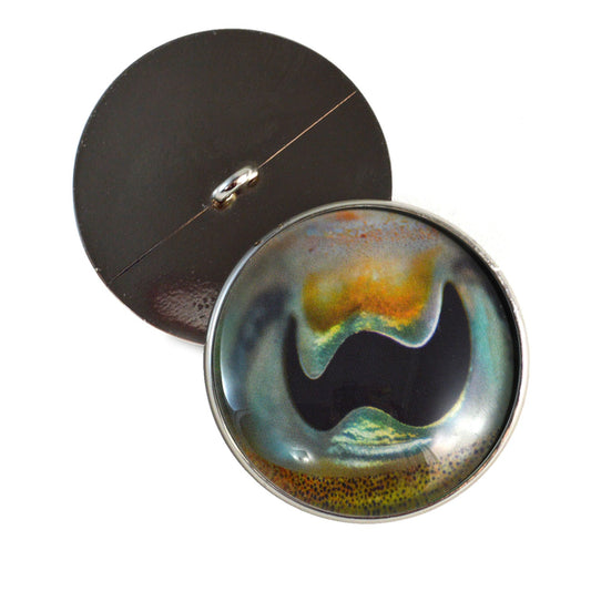 Cuttlefish Sew-On Button Glass Eyes